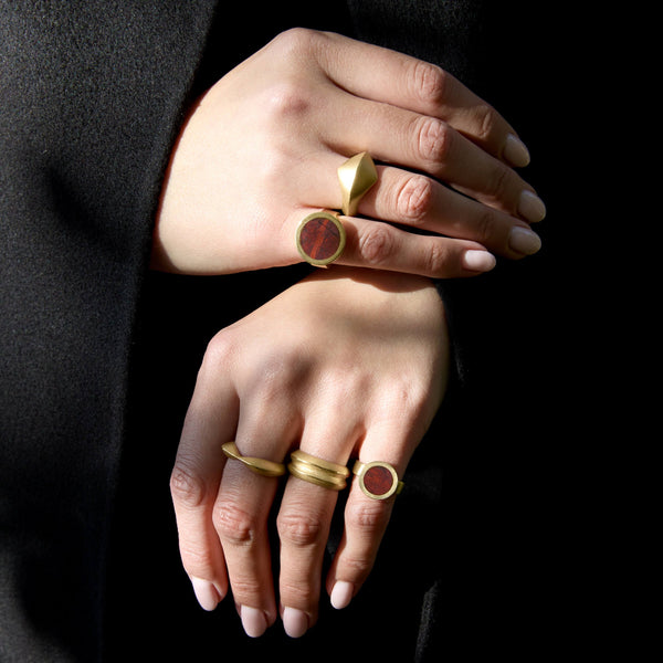 Lùnastal Ring 9ct Gold