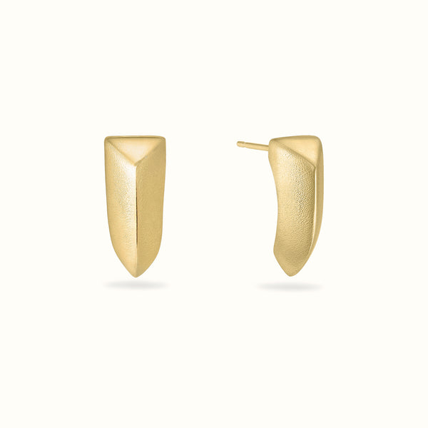 Duich Studs 9ct Gold - Tarska Jewellery