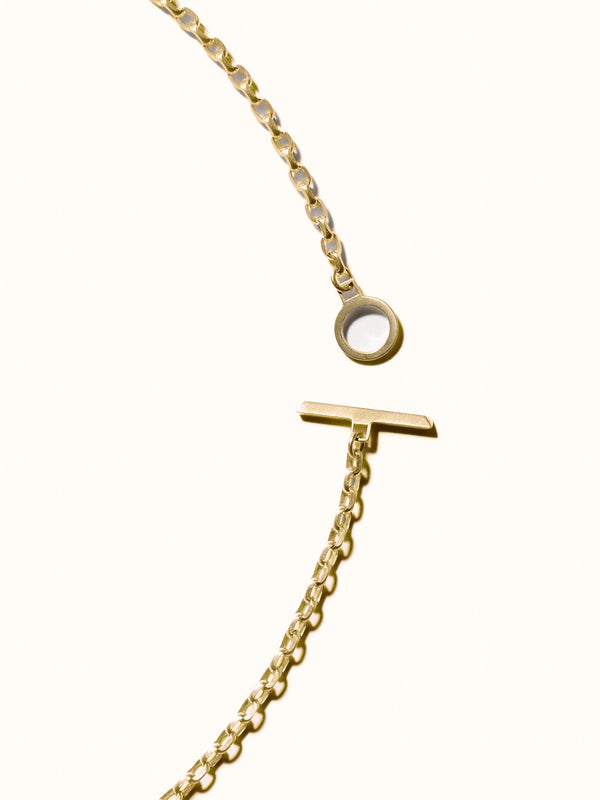 Filed Trace Chain 9ct Gold - Tarska Jewellery