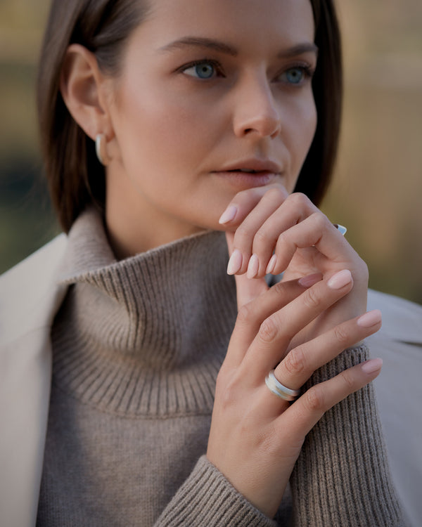 Enoch Ring Silver - Tarska Jewellery