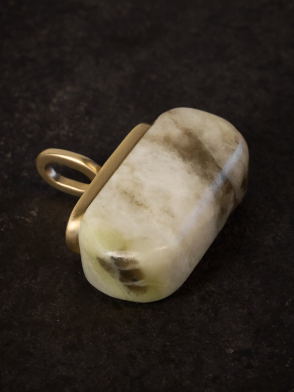 Skye Marble Pendant 9ct Gold - Tarska Jewellery