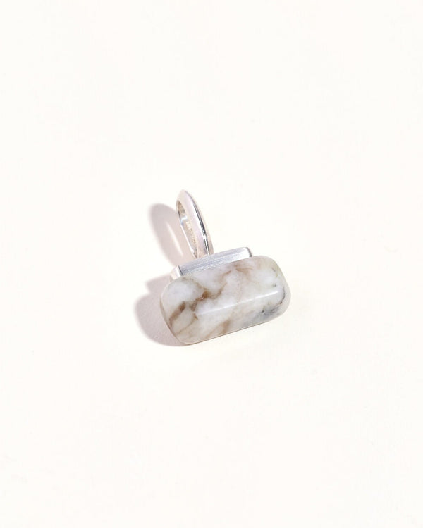 Skye Marble Pendant Silver