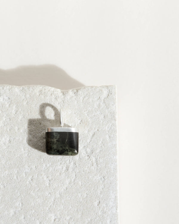 Skye Marble Pendant Silver