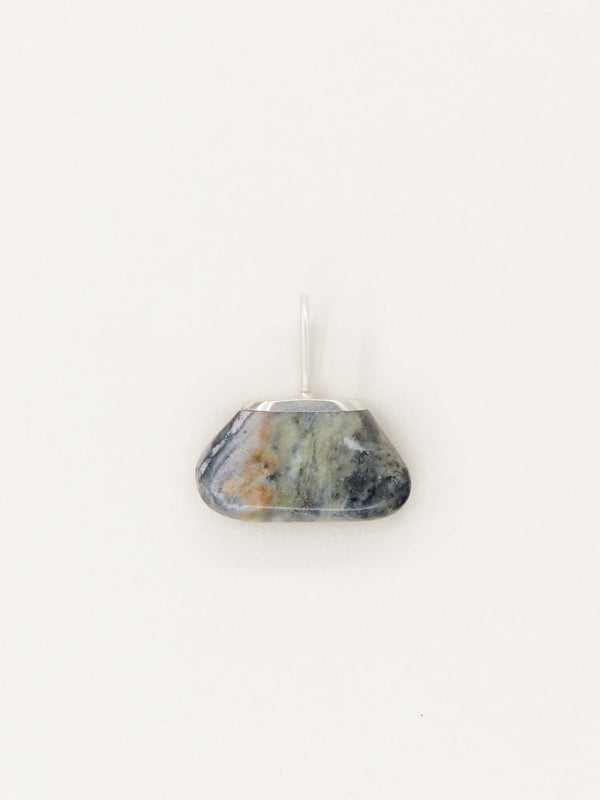 Skye Marble Pendant Silver