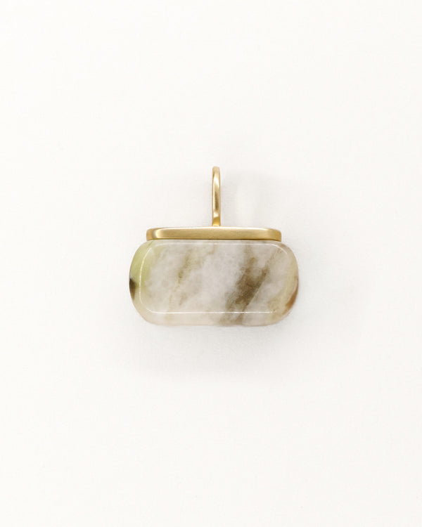Skye Marble Pendant 9ct Gold