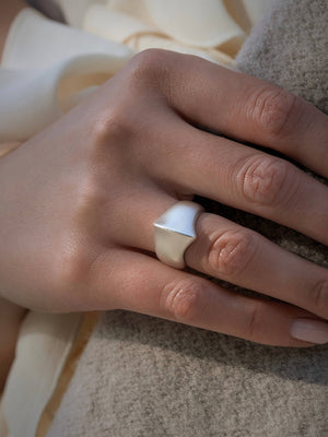 Saorsa Ring Silver - Tarska Jewellery