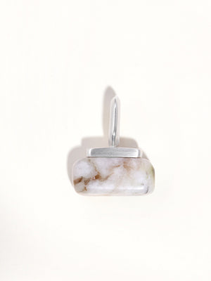 Skye Marble Pendant Silver - Tarska Jewellery