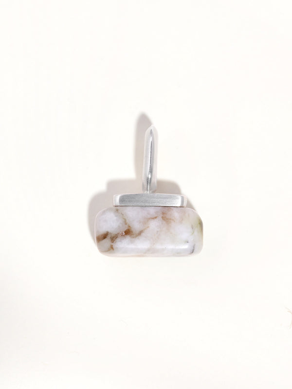 Skye Marble Pendant Silver
