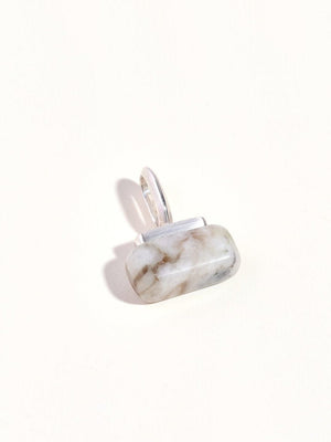 Skye Marble Pendant Silver - Tarska Jewellery