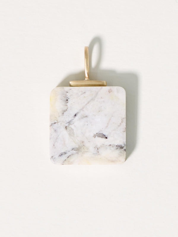 Skye Marble pendant 9ct Gold