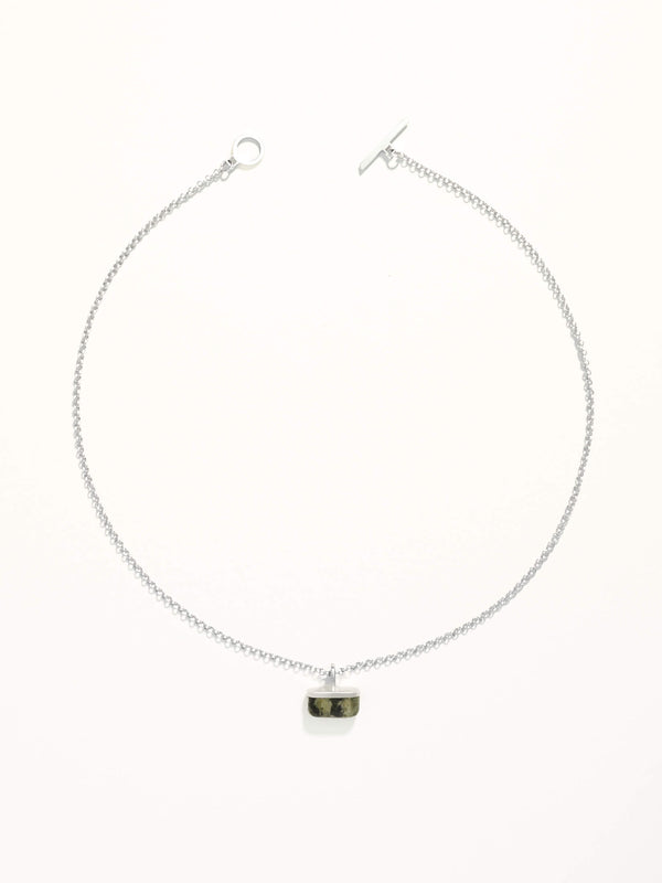 Skye Marble Pendant Silver