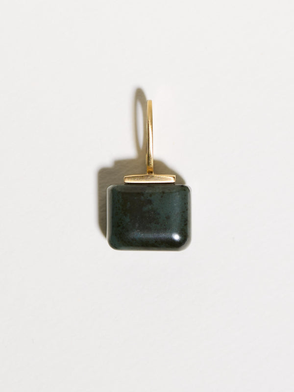 Isle of Rum Bloodstone Pendant 9ct Gold