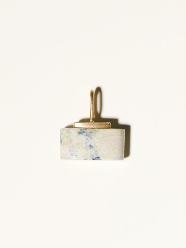 Skye Marble Pendant 9ct Gold
