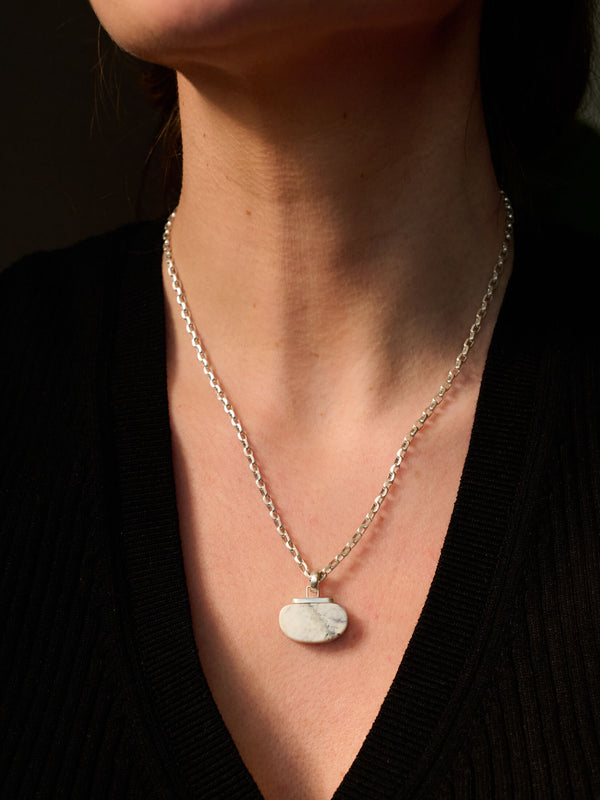 FILED TRACE CHAIN SILVER