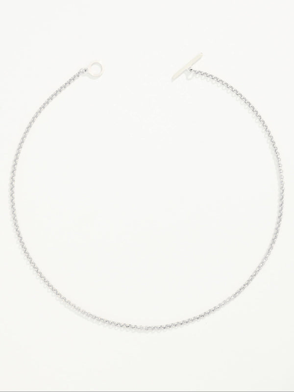 HEAVY BELCHER CHAIN SILVER