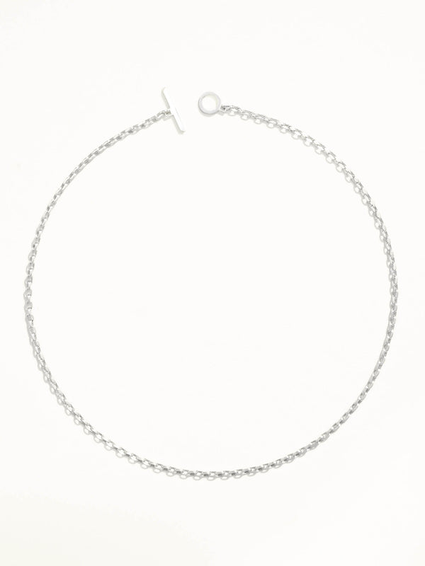 FILED TRACE CHAIN SILVER