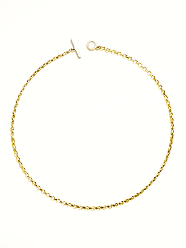 FILED TRACE CHAIN 9ct GOLD