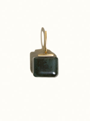 Isle of Rum Bloodstone Pendant 9ct Gold - Tarska Jewellery