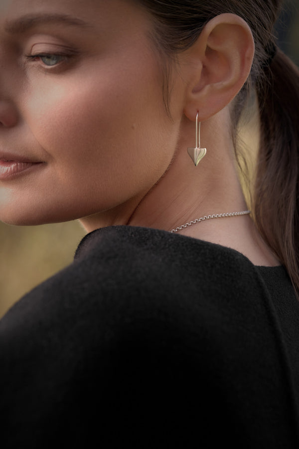 Saorsa Drop Earrings Silver - Tarska Jewellery
