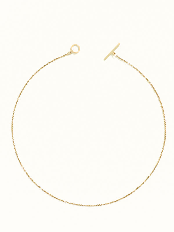 Mini Belcher Chain 9ct Gold - Tarska Jewellery
