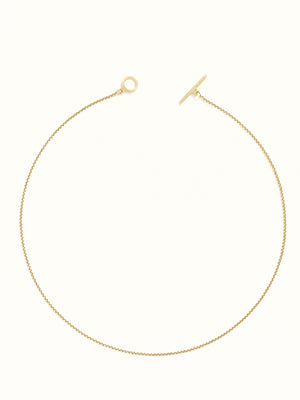 Mini Belcher Chain 9ct Gold - Tarska Jewellery