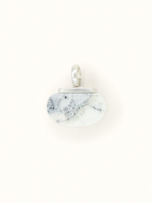 Skye Marble Pendant silver - Tarska Jewellery