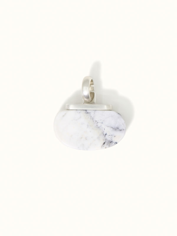 Skye Marble Pendant silver - Tarska Jewellery