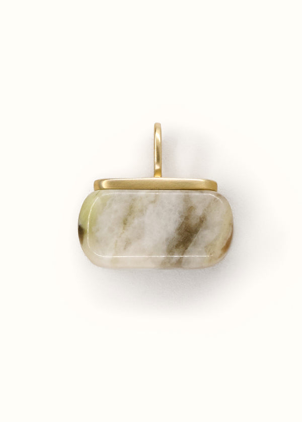 Skye Marble Pendant 9ct Gold - Tarska Jewellery