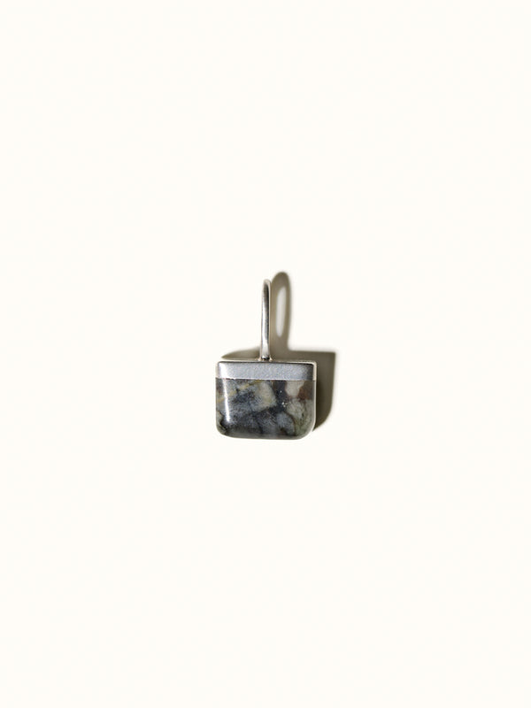 Skye Marble Pendant Silver - Tarska Jewellery