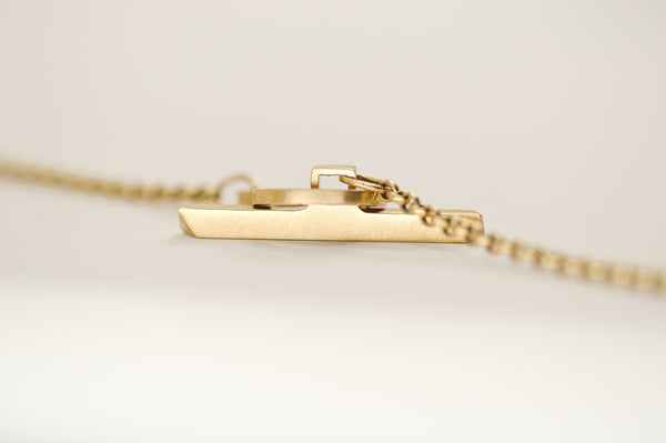 Filed Trace Chain 9ct Gold - Tarska Jewellery