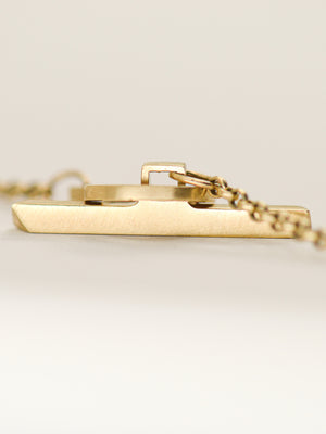 Double Saorsa Pendant 9ct Gold - Tarska Jewellery