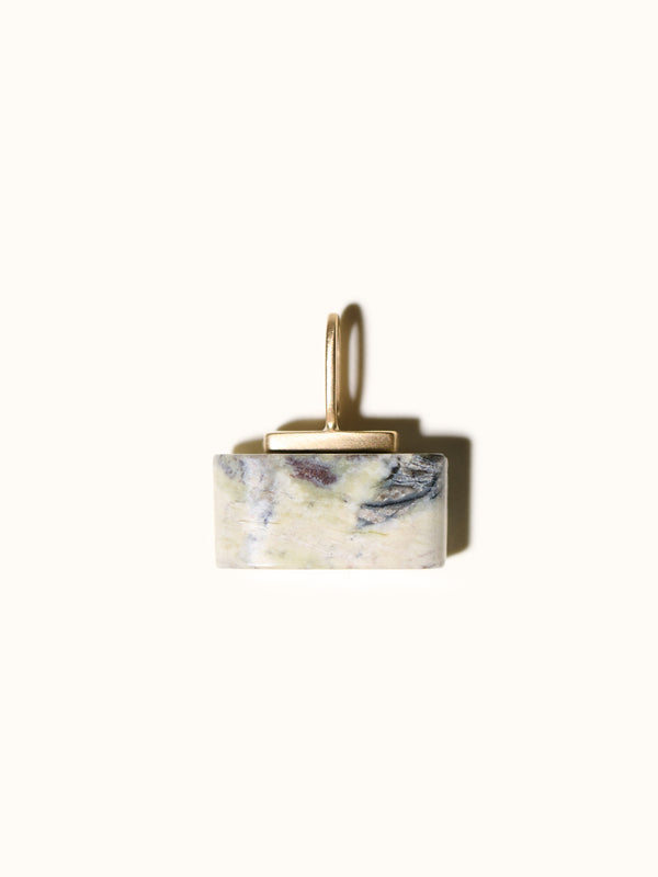 Skye Marble Pendant 9ct Gold - Tarska Jewellery