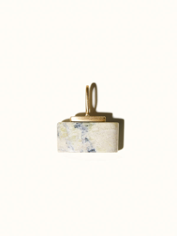 Skye Marble Pendant 9ct Gold - Tarska Jewellery