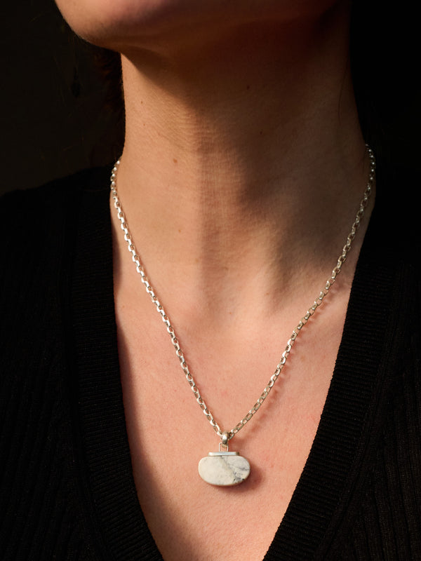 Filed Trace Chain Silver - Tarska Jewellery