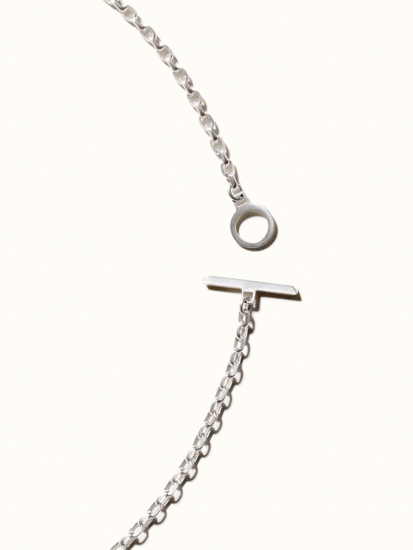 Filed Trace Chain Silver - Tarska Jewellery