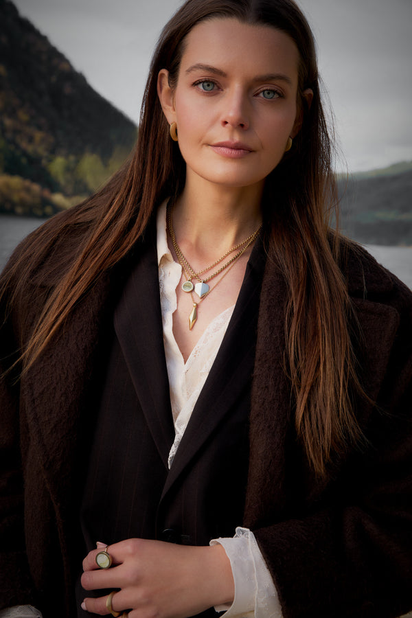 Katrine Pendant 9ct Gold - Tarska Jewellery