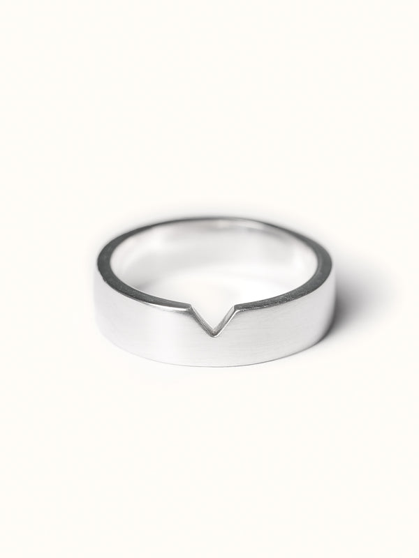 Òr Aon and Dhà Ring Set Silver - Tarska Jewellery