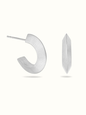 Òr Hoops Silver - Tarska Jewellery