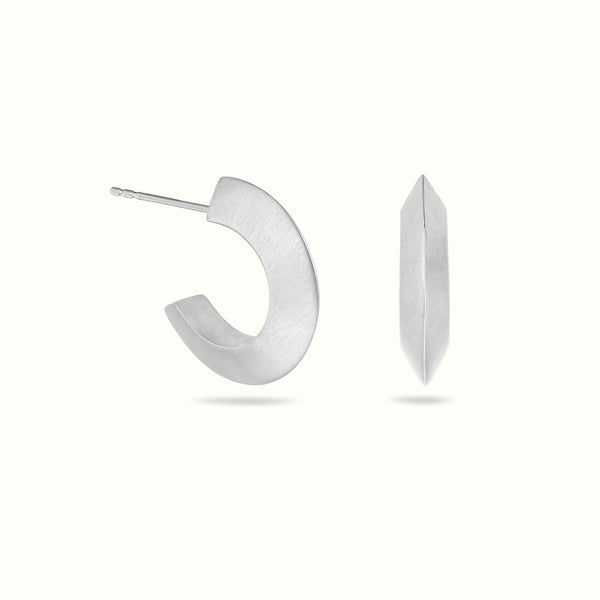 Òr Hoops Silver - Tarska Jewellery