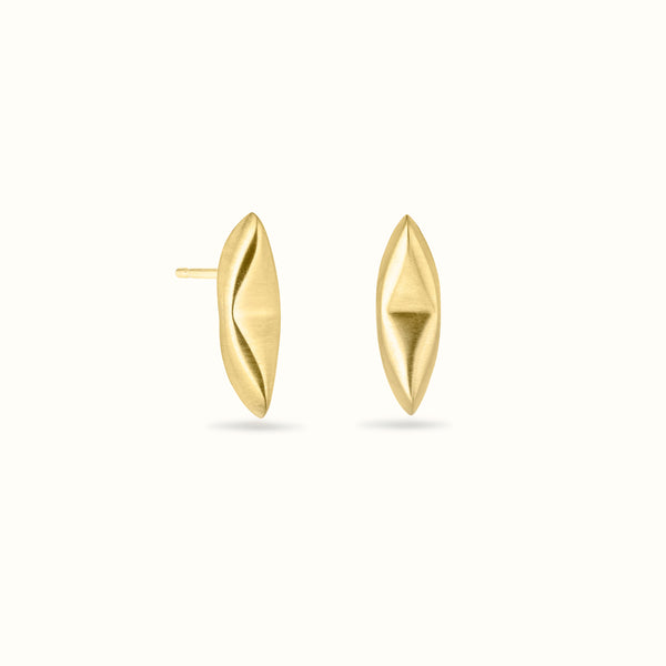 Eilean Stud 9ct Gold - Tarska Jewellery