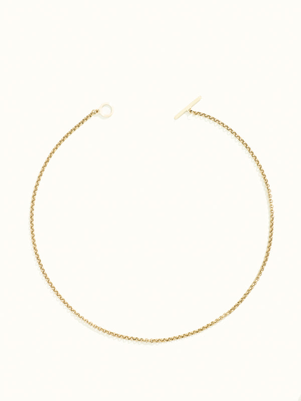 Heavy Belcher Chain 9ct Gold - Tarska Jewellery
