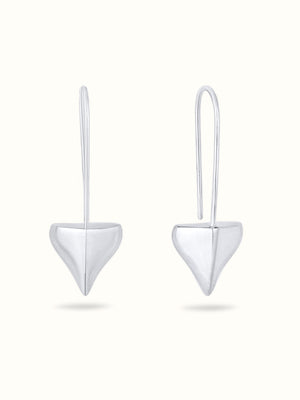 Saorsa Drop Earrings Silver - Tarska Jewellery