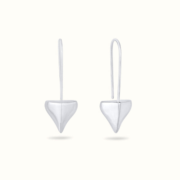 Saorsa Drop Earrings Silver - Tarska Jewellery