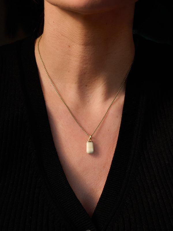 Skye Marble Charm 9ct gold - Tarska Jewellery