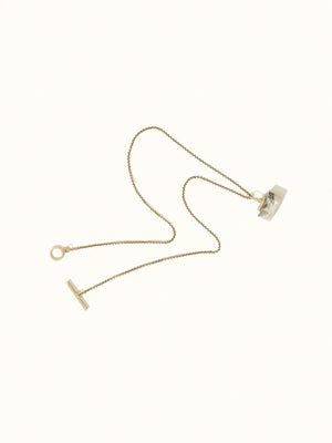 Skye Marble Pendant 9ct Gold - Tarska Jewellery