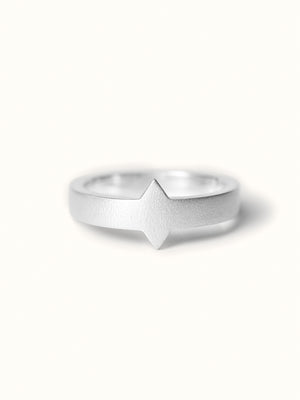 Òr Aon and Dhà Ring Set Silver - Tarska Jewellery