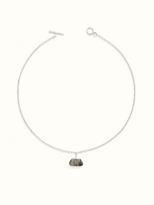 Skye Marble Pendant Silver - Tarska Jewellery